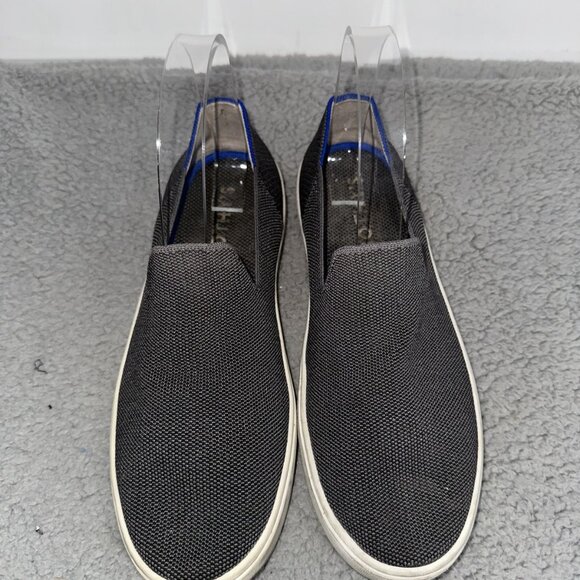 Rothys Slip On Shoes Womens Size 10 Gray Knit Sneaker Casual Comfort Walking - Picture 2 of 11